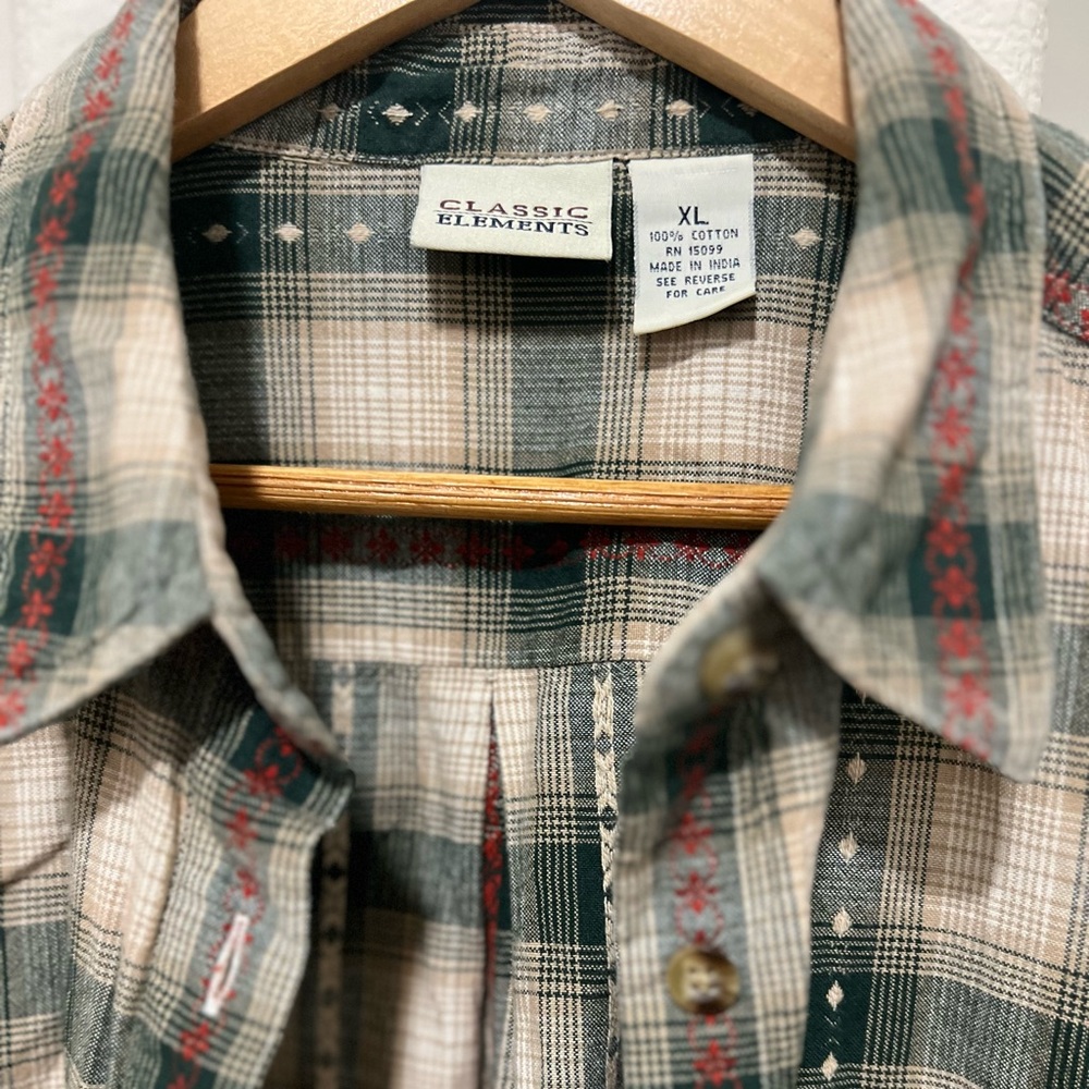 Vintage Classic Elements Button Down Top - image 6